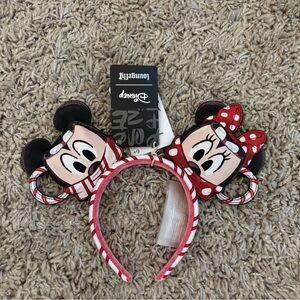 Disney Loungefly mickie Minnie ears new